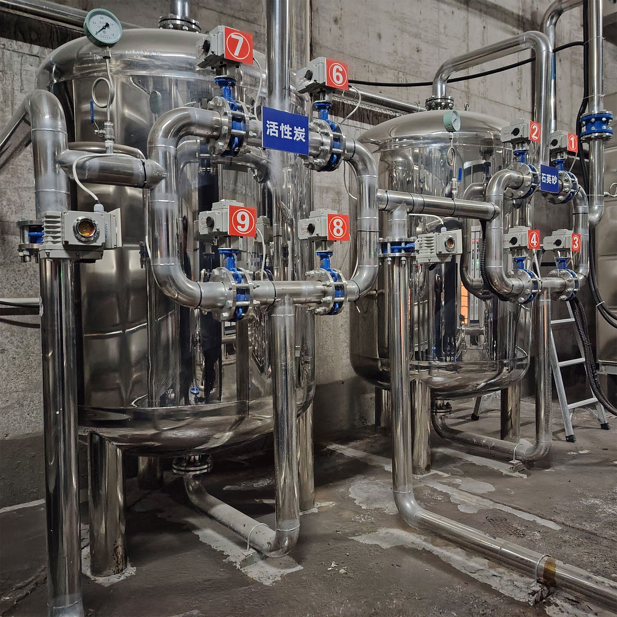 不锈钢机械过滤器-石英砂过滤器