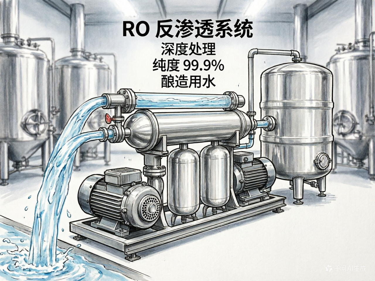 酒水行业痛点：如何解决酿造用水余氯超标导致的异味问题？