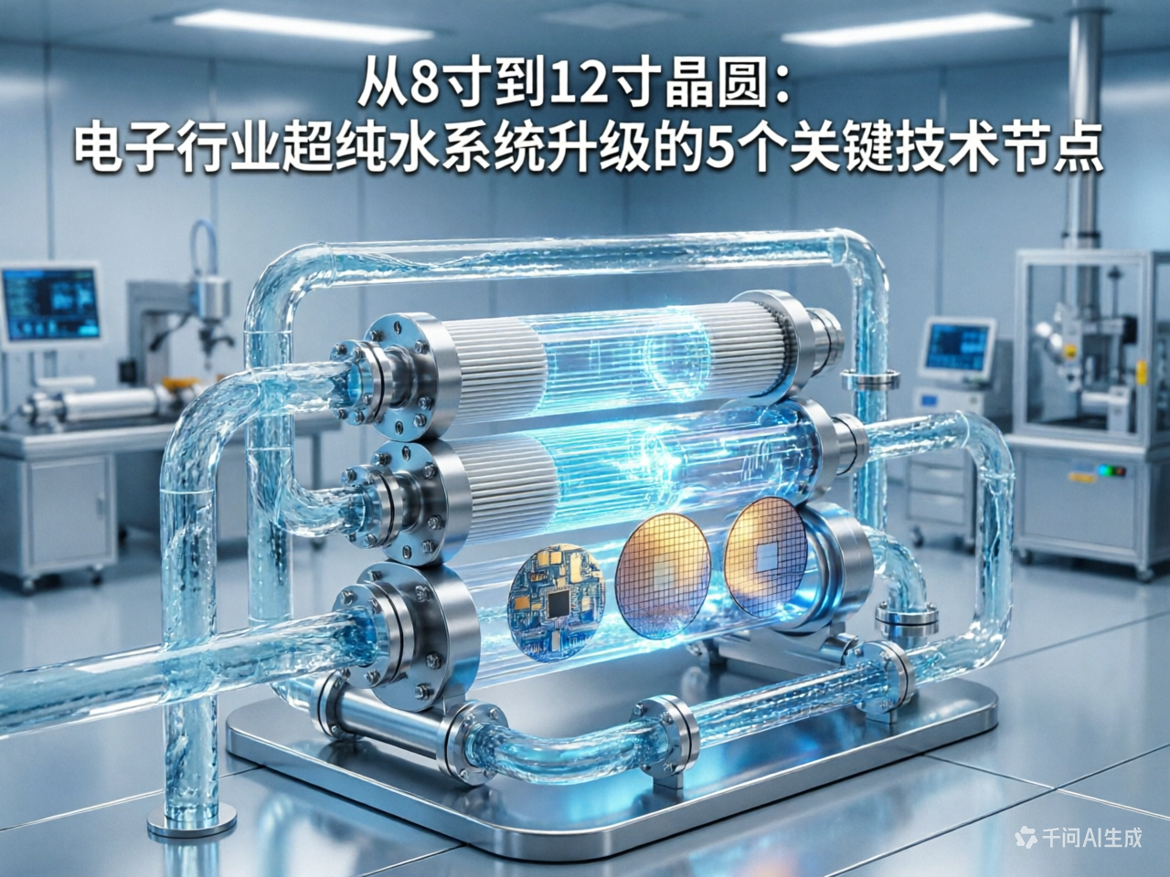 从8寸到12寸晶圆：电子行业超纯水系统升级的5个关键技术节点