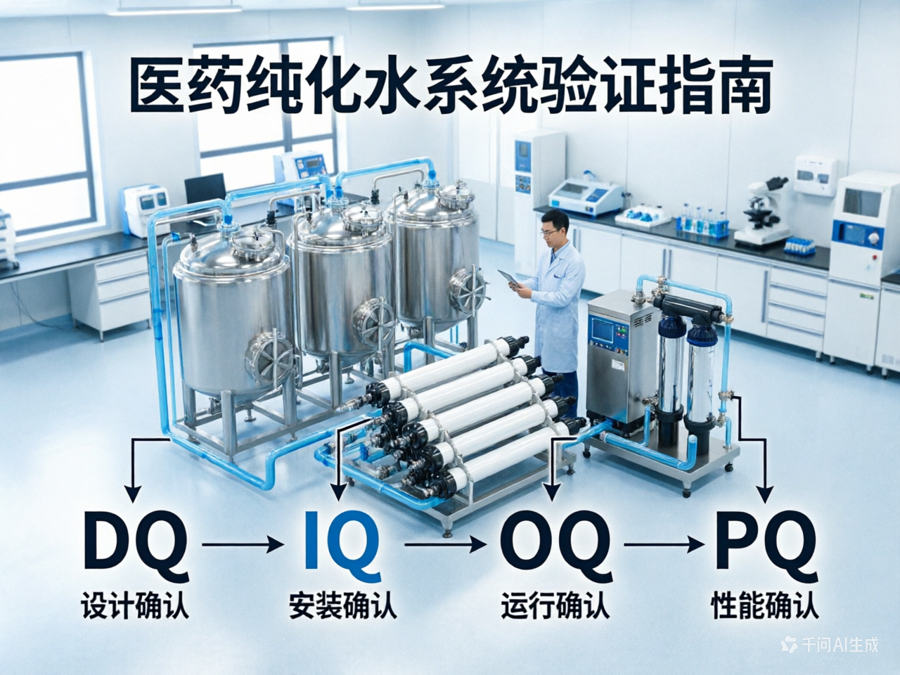 2026医药纯化水系统验证指南：DQ/IQ/OQ/PQ全流程解析
