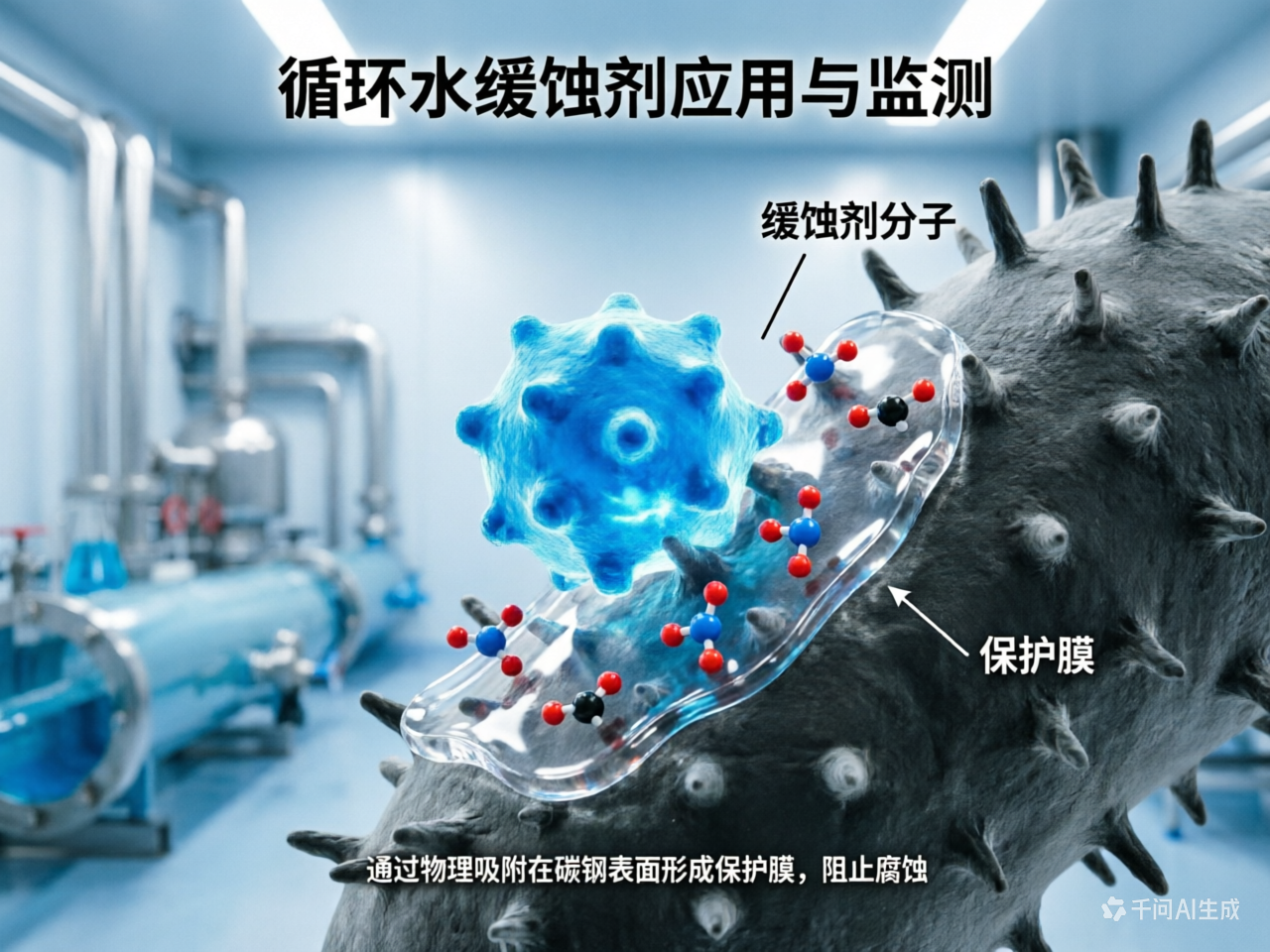 碳钢换热器腐蚀穿孔？循环水缓蚀剂应用与监测指南