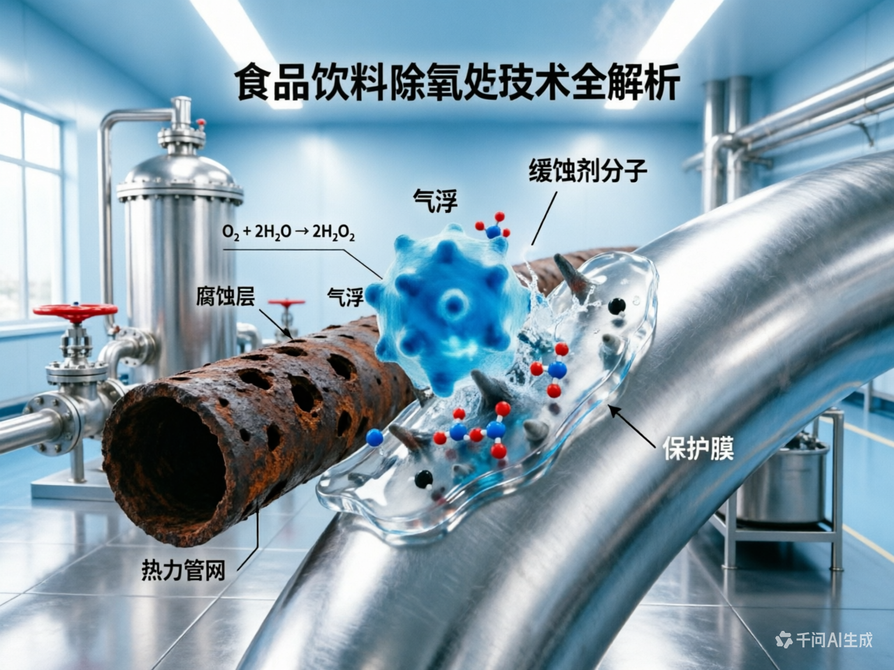 热力管网腐蚀严重?锅炉给水除氧技术(热力/化学)全解析