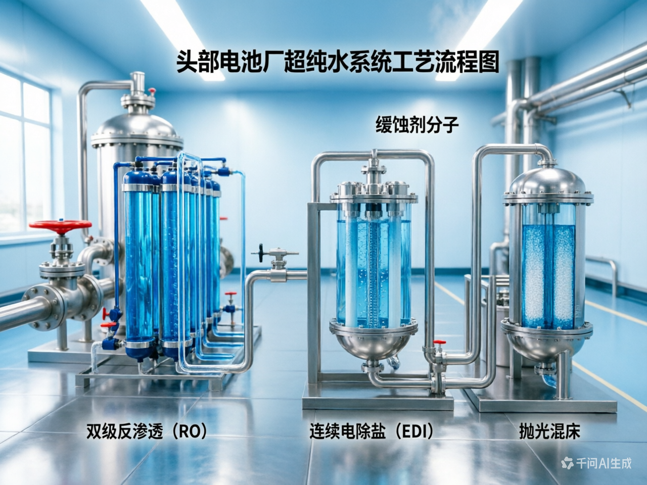 案例:某头部电池厂超纯水系统零故障运行3年的秘密