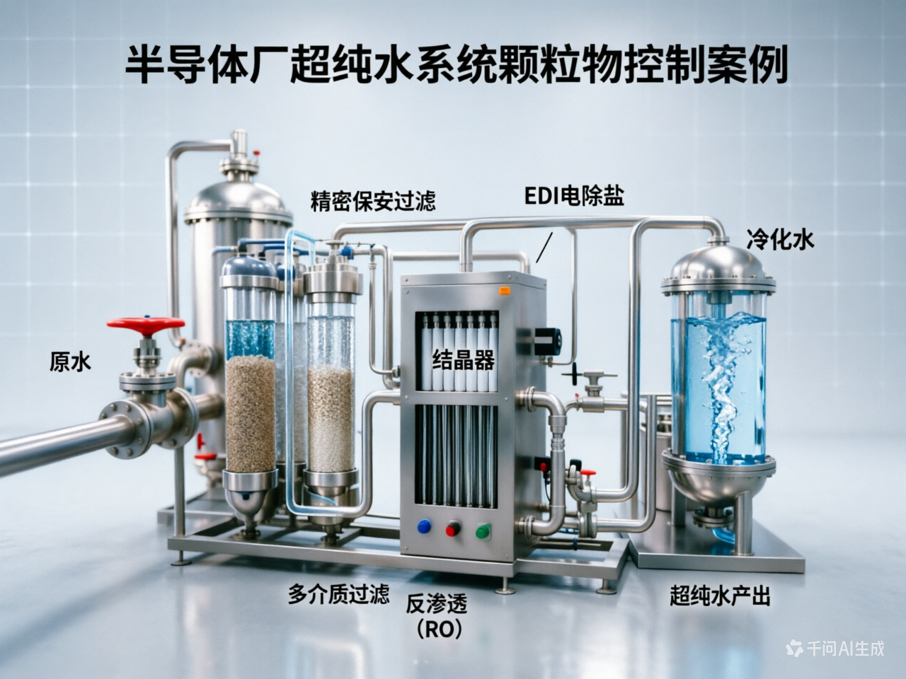 案例:某半导体厂超纯水系统颗粒物控制实战经验分享