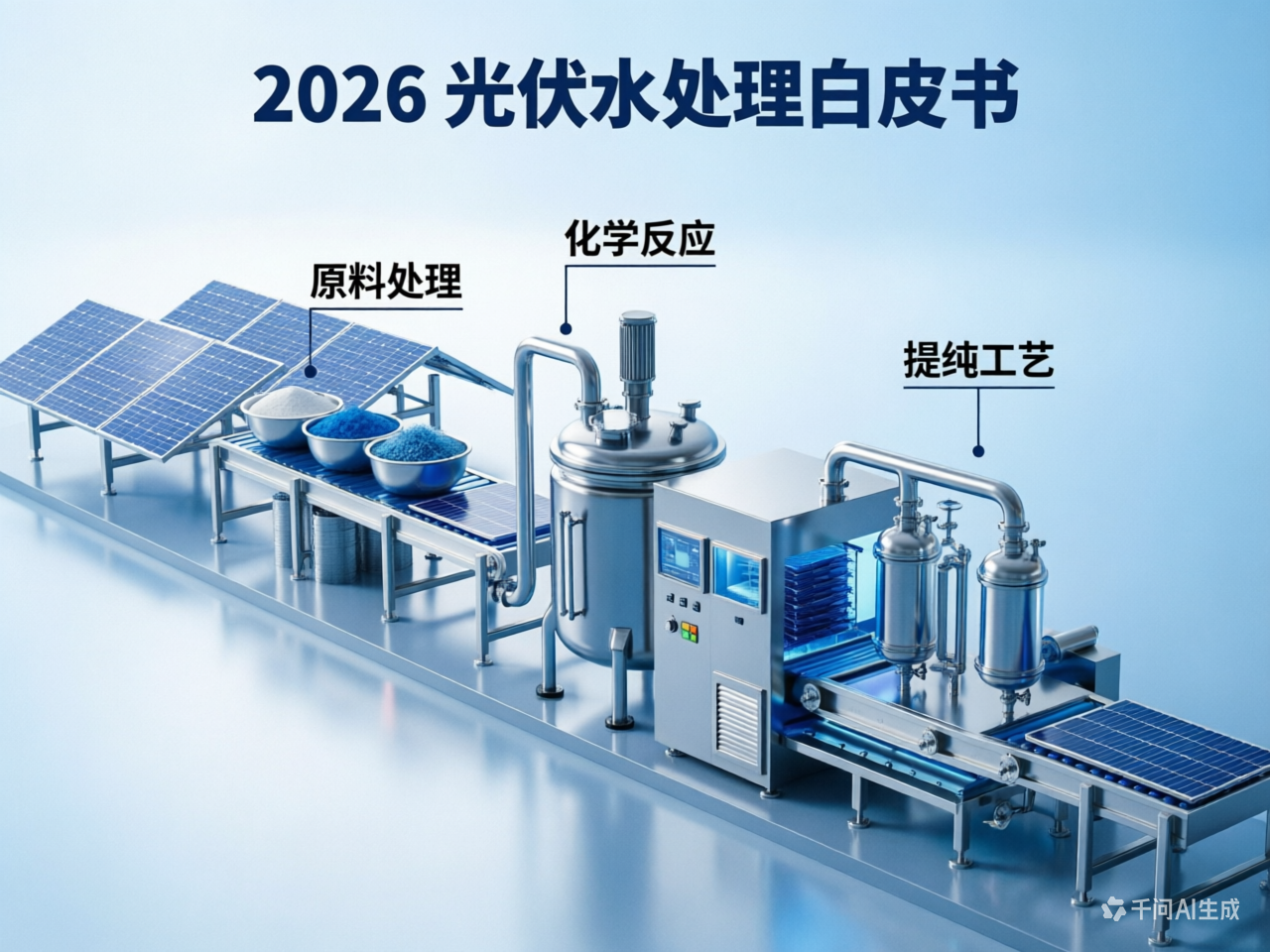 2026光伏水处理白皮书:从多晶硅生产到组件清洗的全流程方案